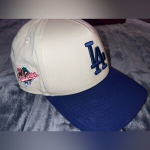LA Dodgers World Series Anniversary cap